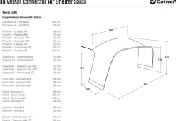Air Shelter Tent Connector