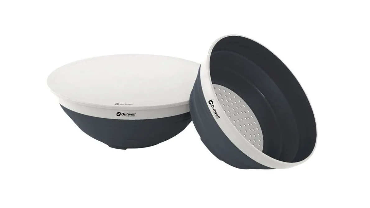 Collaps Bowl & Colander Set Navy Night