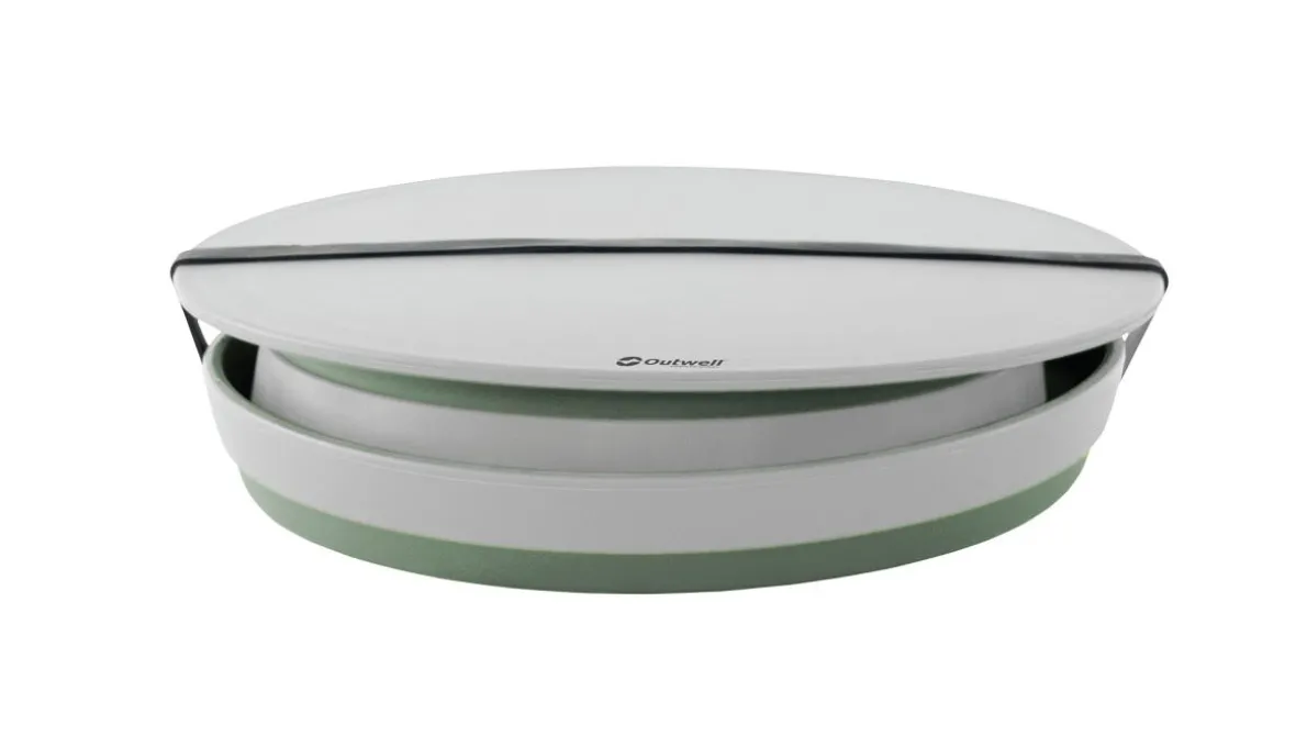 Collaps Bowl & Colander Set Shadow Green