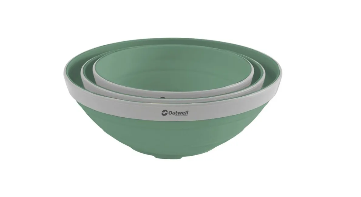 Collaps Bowl Set Shadow Green