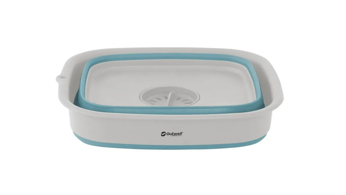 Collaps Wash Bowl w/drain Classic Blue