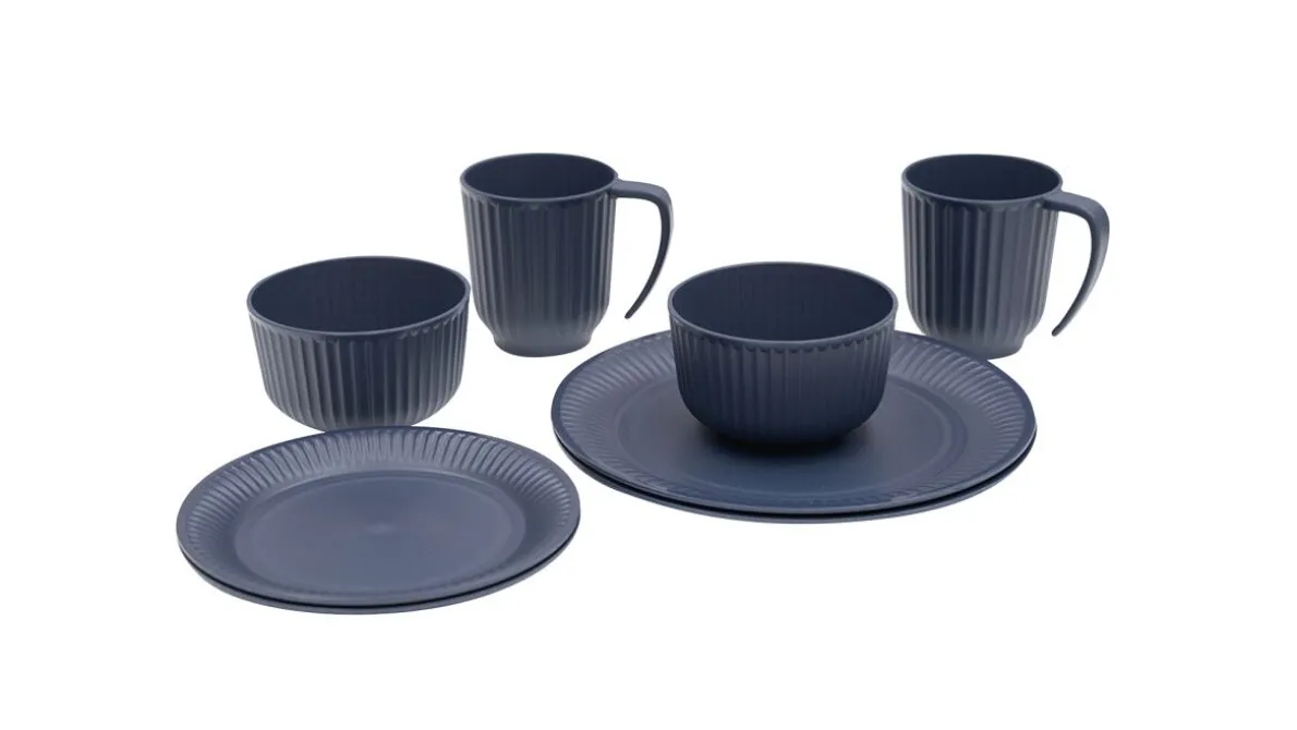 Delish 2 Person Dinner Set Navy Night