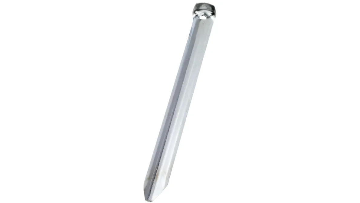 Halfround U-peg 18 cm