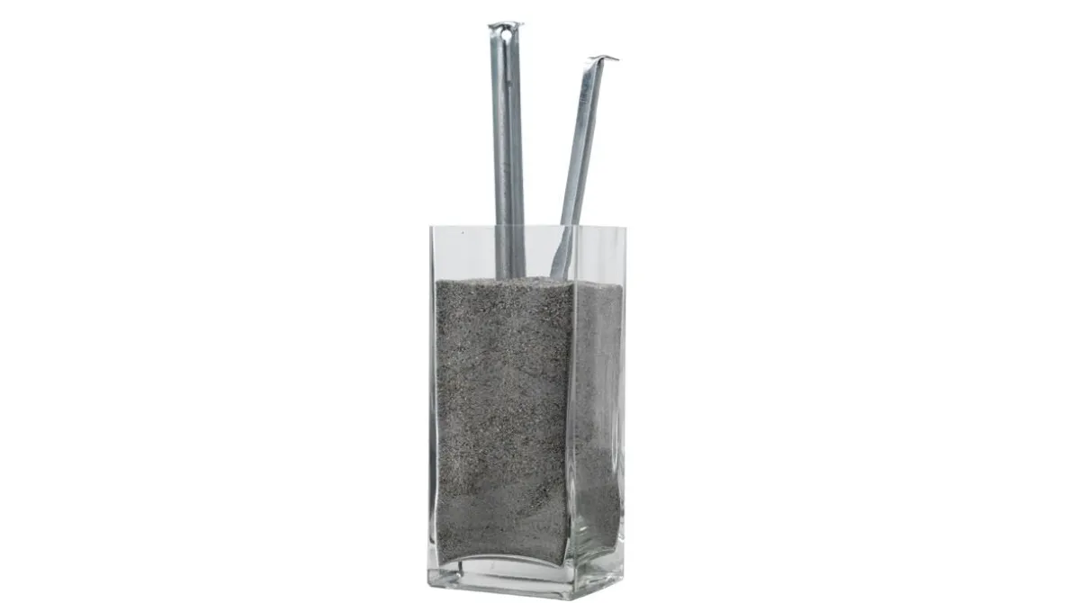Halfround U-peg 18 cm